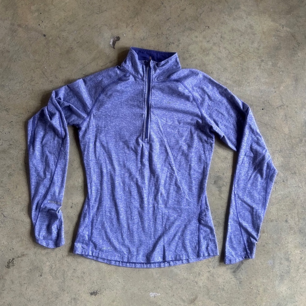 Nike Dri-Fit quarter zip long sleeve shirt